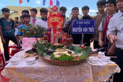 Trường THCS Ba Dinh – Ba Tô rộn ràng tổ chức chương trình “Ngày Tết quê em”