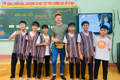 CLB IMPACT+ Trường THCS Ba Dinh – Ba Tô: Hành trình một năm lan tỏa tri thức và phát triển năng lực cho học sinh