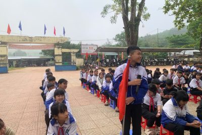 ĐOÀN TNCS HỒ CHÍ MINH VÀ LIÊN ĐỘI TRƯỜNG THCS BA DINH – BA TÔ TỔ CHỨC NGÀY HỘI “THIẾU NHI VUI KHỎE – TIẾN BƯỚC LÊN ĐOÀN” NĂM HỌC 2025 -2026